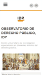 Mobile Screenshot of idpbarcelona.net